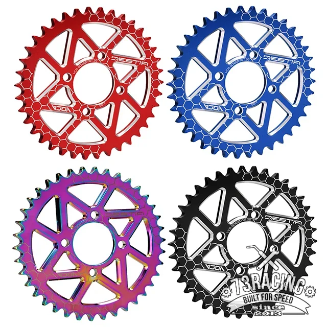 Cremalheira Yamaha DT 50 Portugal 420 Alumínio CNC VOCA