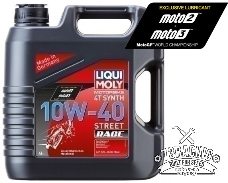 Óleo de motor LIQUI MOLY Sintético 4T 10W-40 Street Race