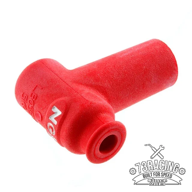Cachimbo NGK silicone (vermelho) LB05EMH-R 90º