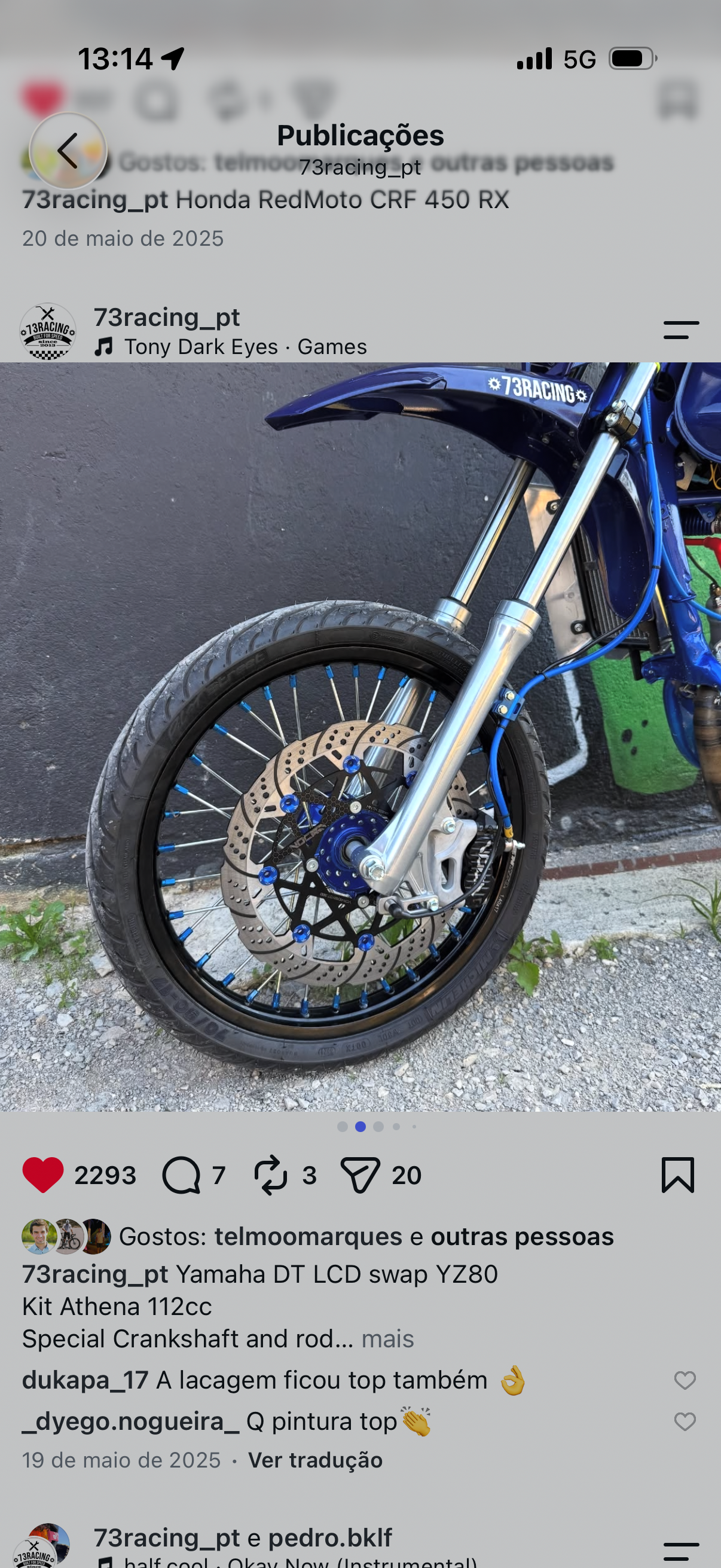 Yamaha "DT YZ"   117CC — 2