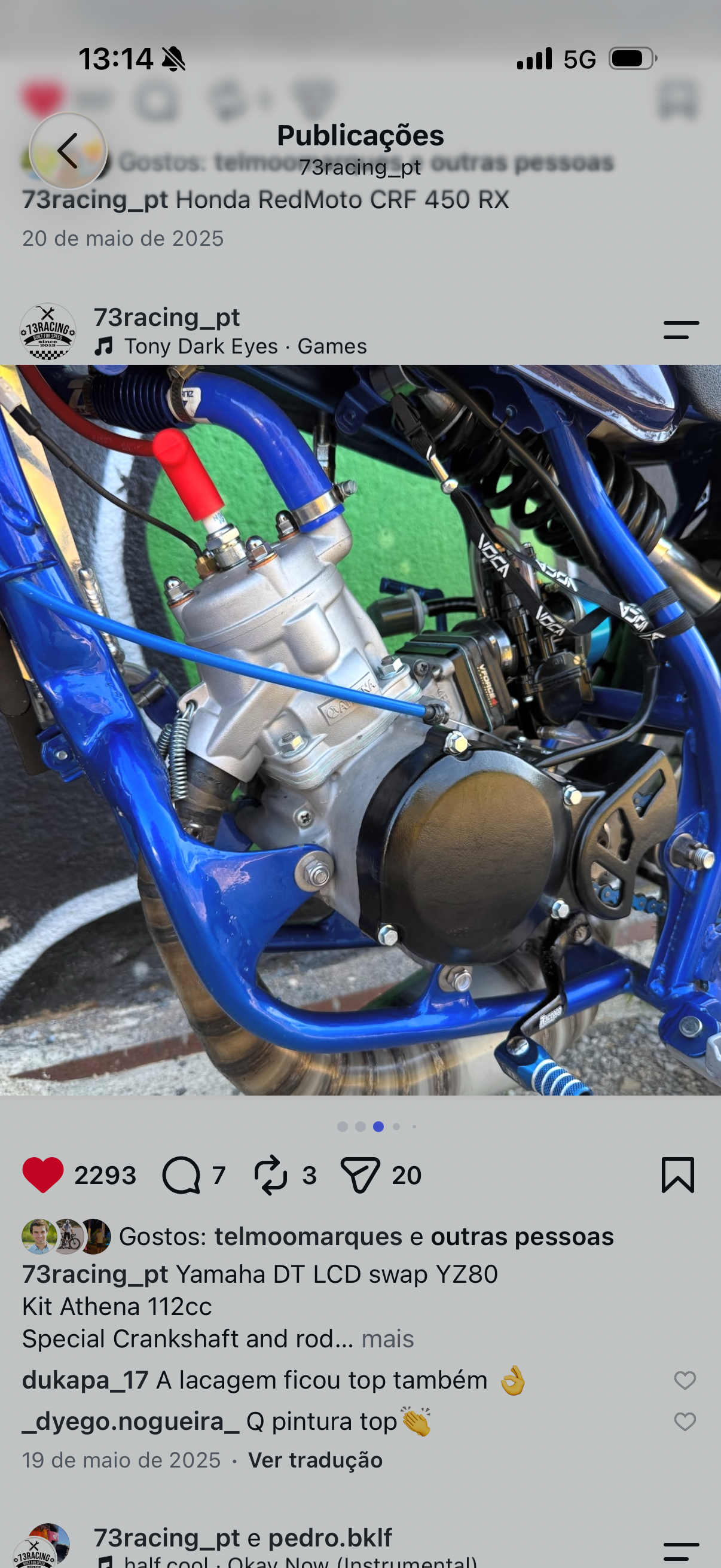Yamaha "DT YZ"   117CC — 4