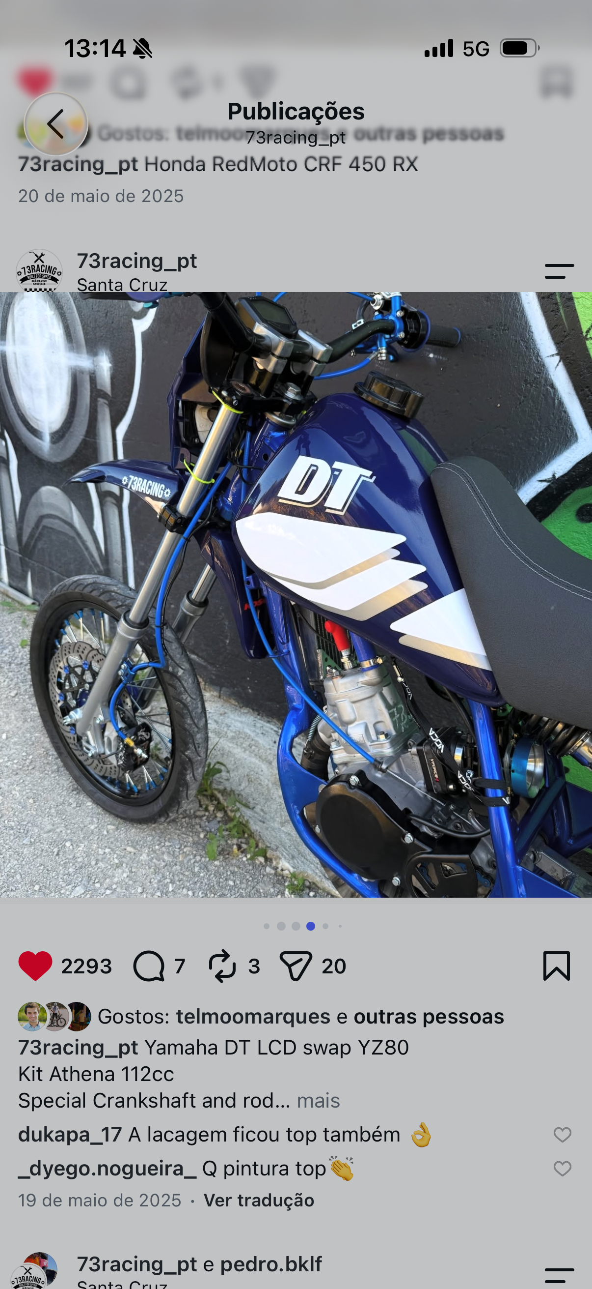 Yamaha "DT YZ"   117CC — 5