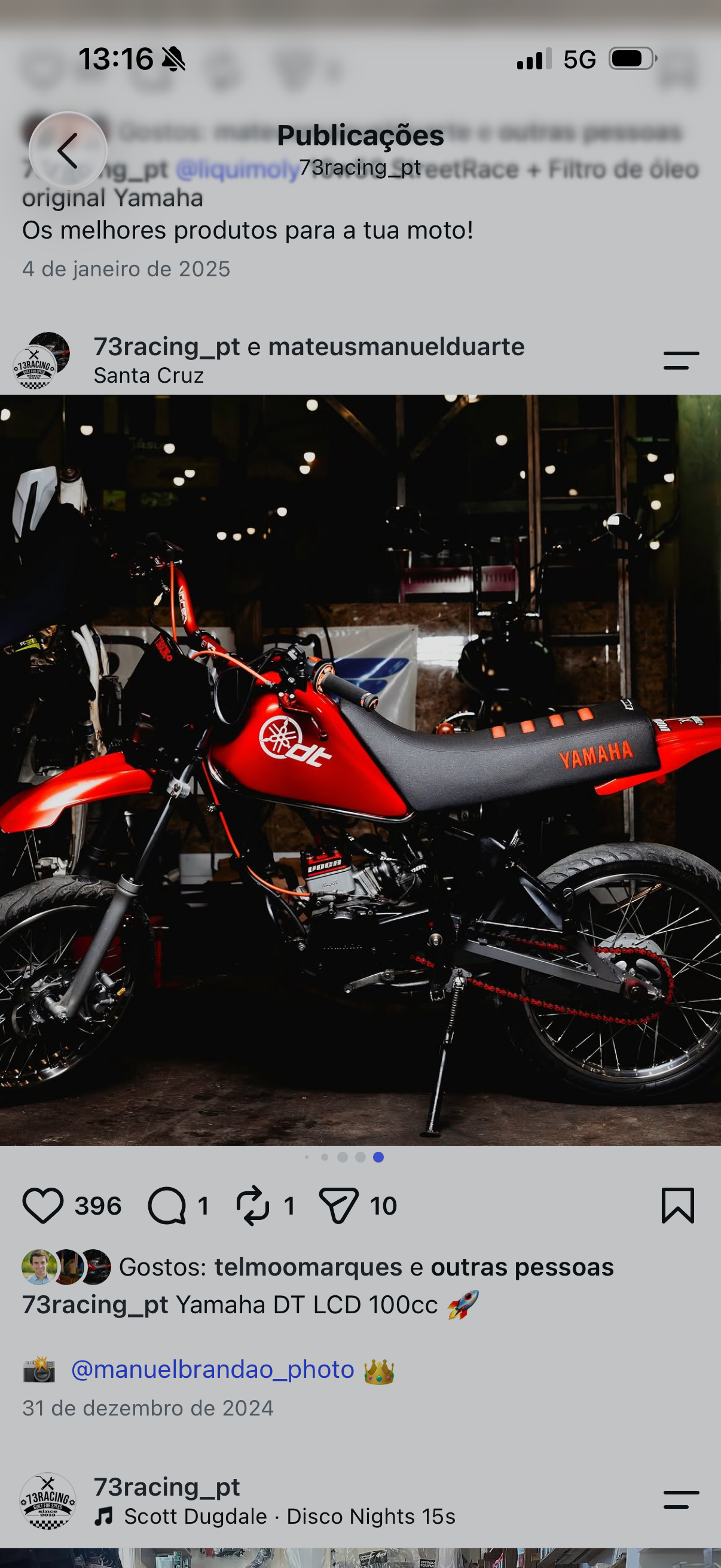 Yamaha DT LC 100cc Clemente