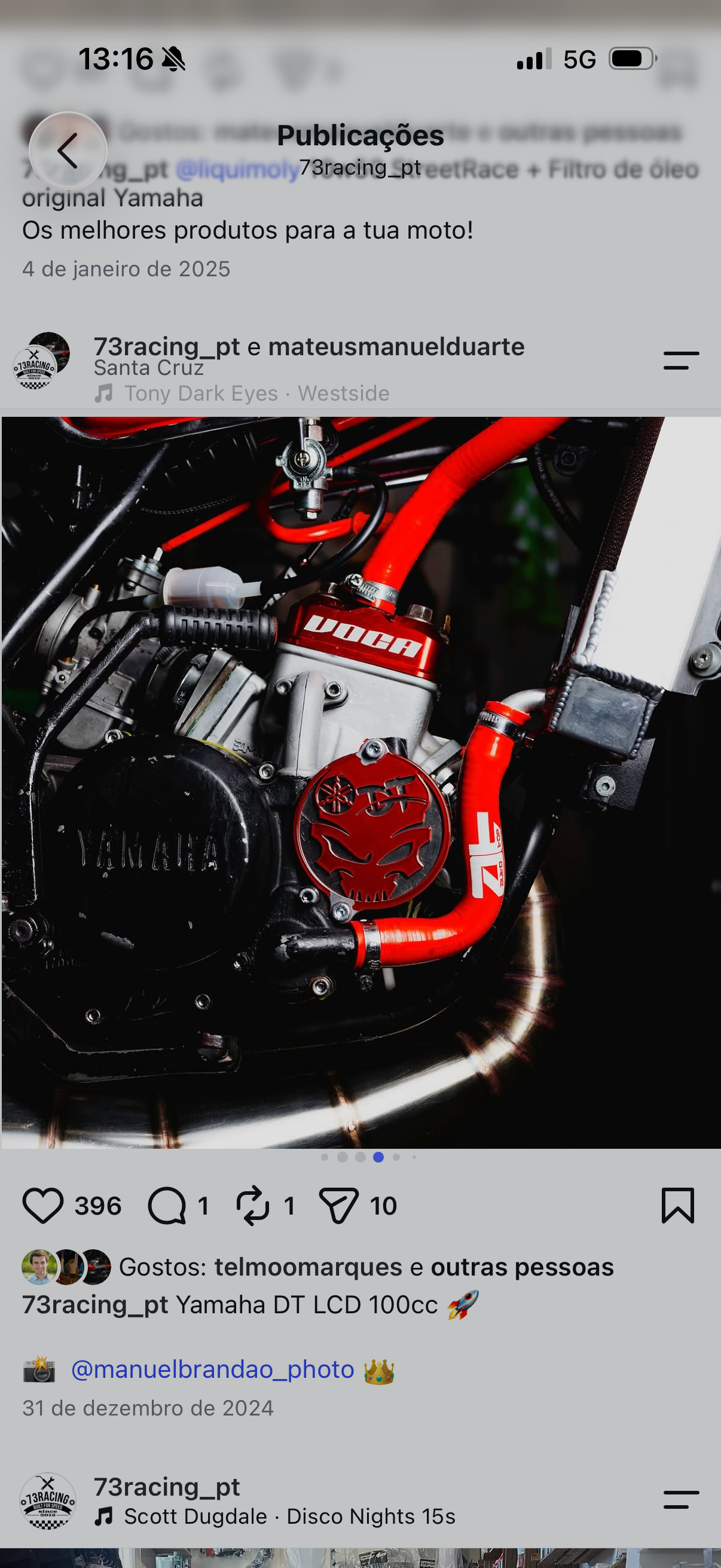 Yamaha DT LC 100cc Clemente — 6