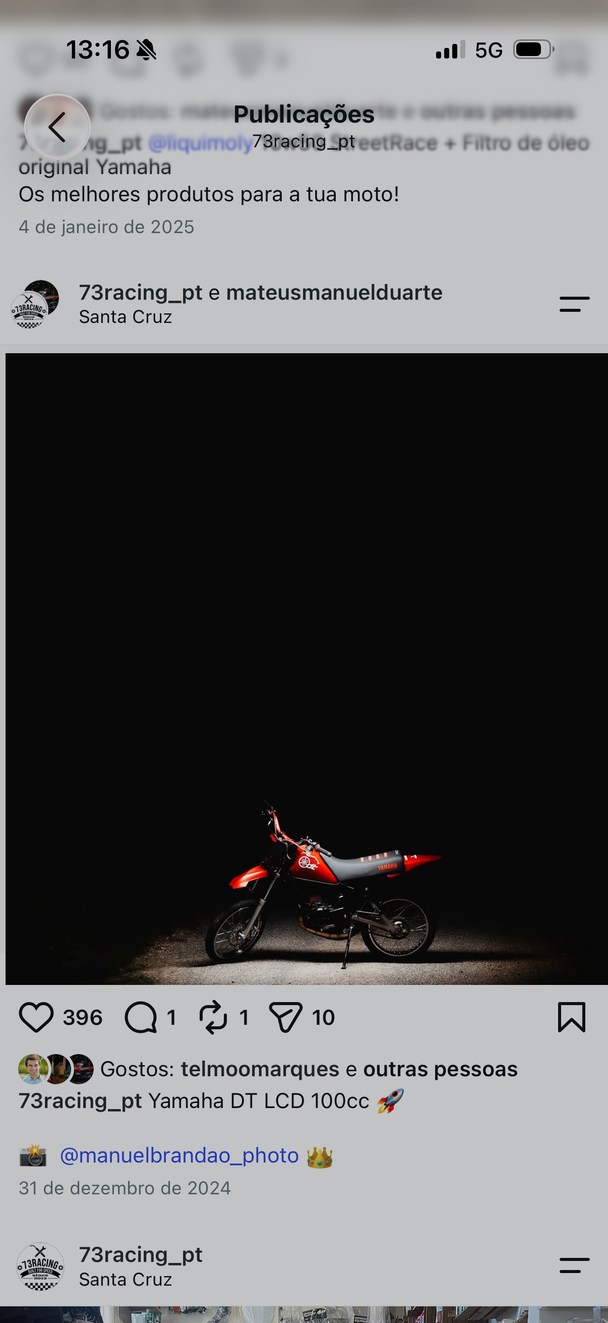 Yamaha DT LC 100cc Clemente — 8